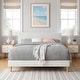 preview thumbnail 49 of 76, Upholstered Platform Bed Frame, Velvet, Wood Support, Modern