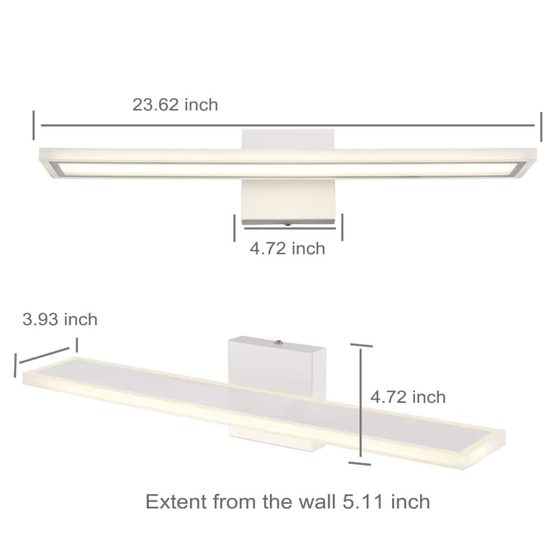 Portobello Modern LED Brass Wall Sconce , Vanity Lights, 4000k