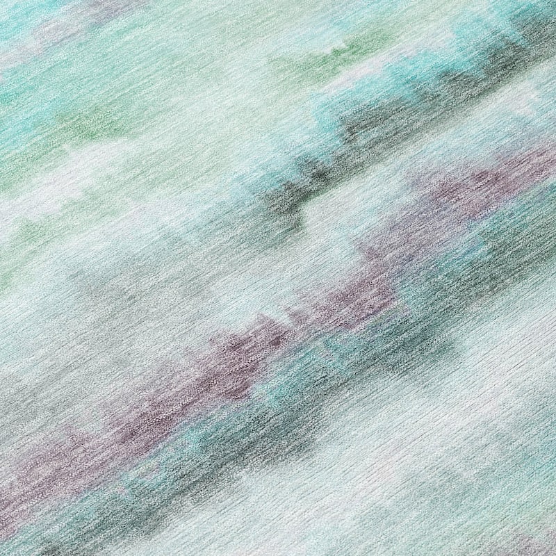 HomeRoots Striped Transitional Rectangle Outdoor Rug