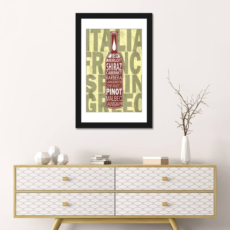 iCanvas "Red Wines" by Fly Graphics