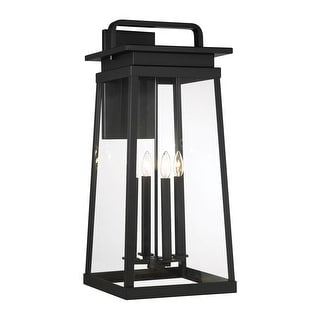 The Great Outdoors 73215 Isla Vista 4 Light 30" Tall Outdoor Wall