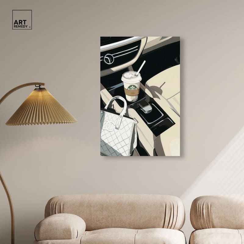 On the Way Canvas by Art Remedy, Gallery Wrapped