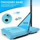 preview thumbnail 20 of 22, Roomfitters Portable Basketball Goal System with Stable Base and Wheels, Adjustable Height 5.6-7ft for Indoor Outdoor