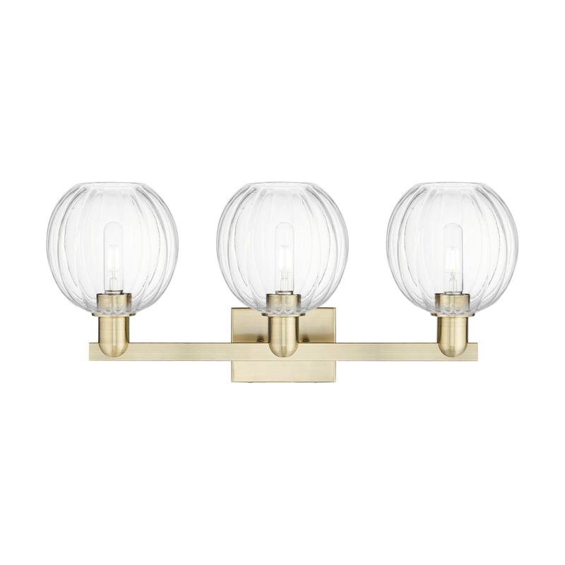 Innovations Lighting Downtown Urban - Preston - 3 Light 26" Globe Shade Bath Vanity Light
