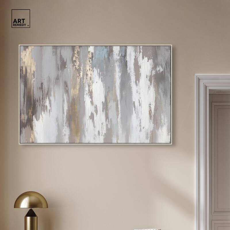 Flooding Gold I Canvas by Art Remedy