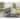 SAFAVIEH Kerman Grey Wash Acacia Wood 5-piece Outdoor Dining Table Set - 41"W x 41"D x 30"H
