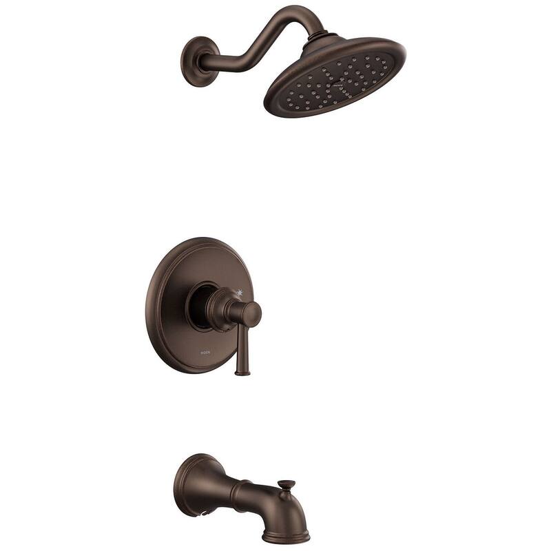 Moen Belfield Tub and Shower Trim Package with 1.75 GPM Single