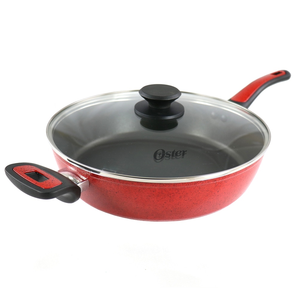 Oster Herscher 8 Inch Aluminum Frying Pan in Red - On Sale - Bed Bath &  Beyond - 32020888