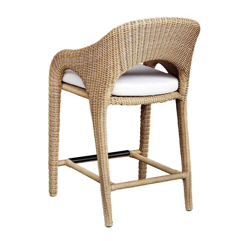 Uttermost Kavali Outdoor Wicker Stool