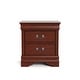 preview thumbnail 13 of 18, Furniture of America Devi Traditional Kids Solid Wood 3-Piece Bed and 2 Nightstand Bedroom Set