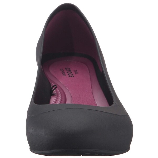 crocs lina wedge pump