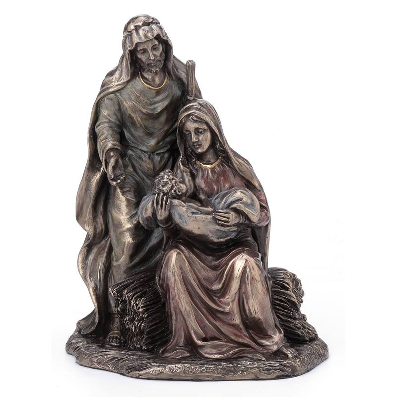 Veronese 7.1H Nativity Of Jesus Cold Cast Bronze