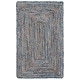 preview thumbnail 14 of 90, SAFAVIEH Handmade Cape Cod Marget Boho Coastal Jute Rug 3' x 5' - Blue/Natural