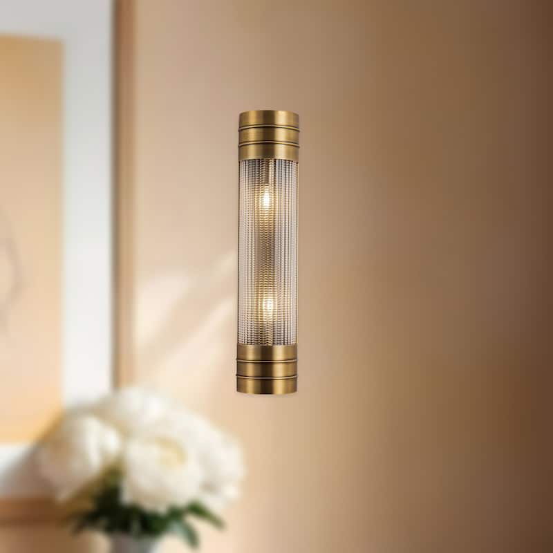 Alora Lighting WV348218 Willard 2 Light 19" Tall Wall Sconce