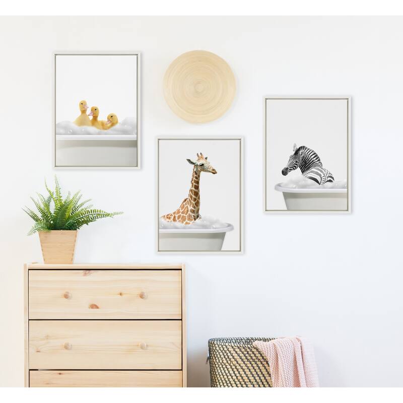Kate and Laurel Sylvie Bubble Bath 3 Ducks by Creative Bunch Studio