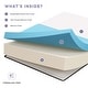 preview thumbnail 12 of 32, Aveline 14" Memory Foam Mattress