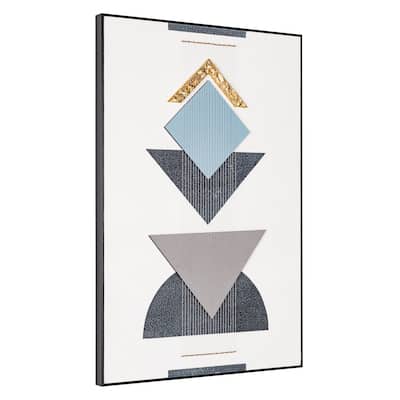 Semblance Modern Geometric Shadow Box