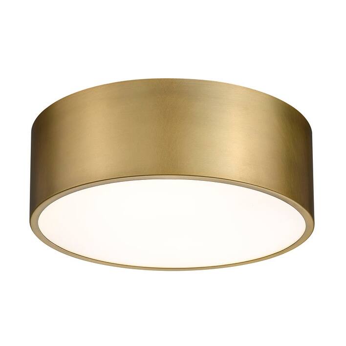Z-Lite 2302F3 Harley 3 Light 16" Wide Flush Mount Drum Ceiling Fixture