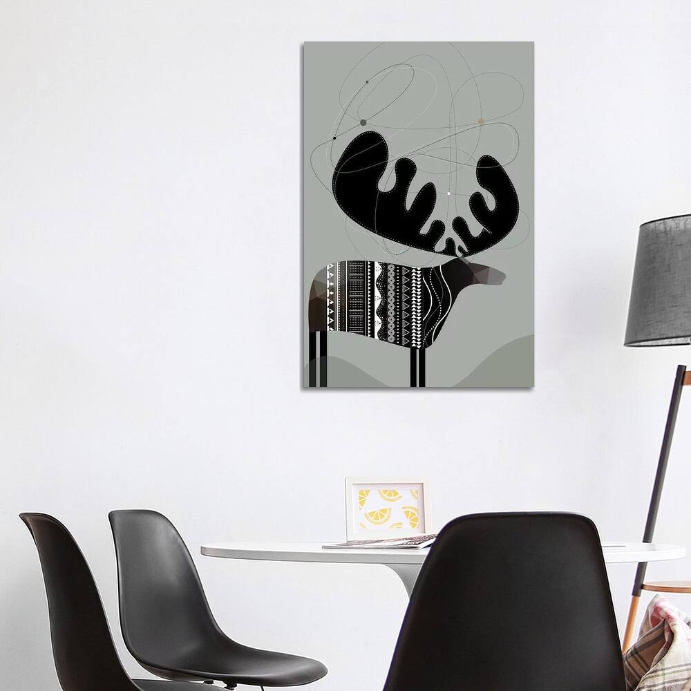 iCanvas "Moose" by Soul Curry Art & Illustrations Canvas Print