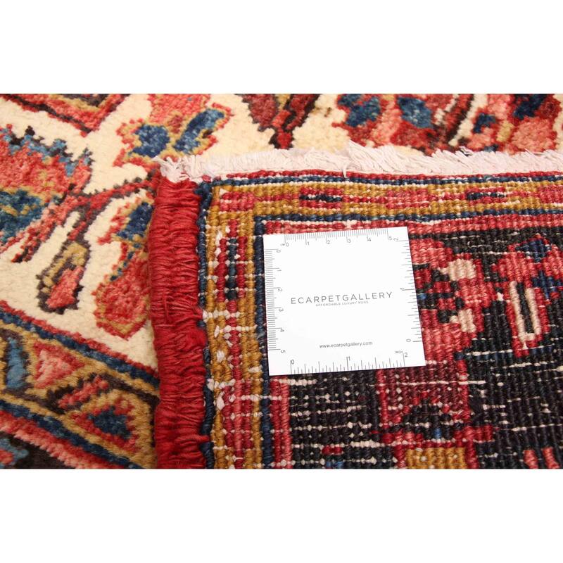 ECARPETGALLERY Hand-knotted Sarabi Red Wool Rug - 8'6 x 10'11