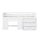 preview thumbnail 45 of 58, Wood Loft Bed with Ladder, Drawers and Safe Guardrail, Maximized Storage Space, Twin Size
