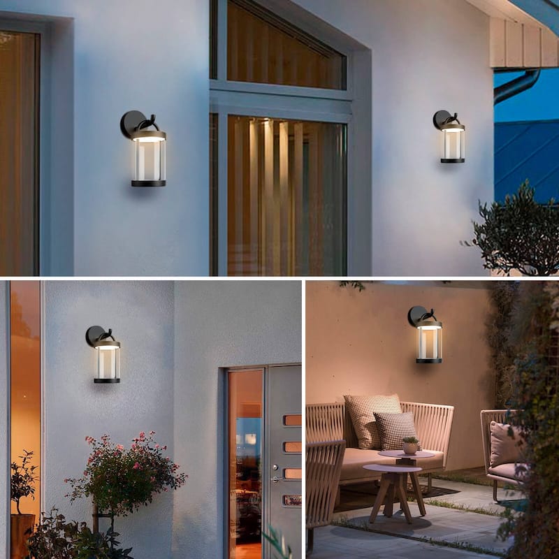 Outdoor Wall Sconce Lantern Exterior IP54 13W 700Lm 3000K