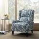 preview thumbnail 31 of 100, Olympus Upholstered Classic Manual Wingback Recliner with Spindle Legs by HULALA HOME JACOBEAN