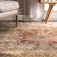 preview thumbnail 2 of 8, Nuloom Multi Contemporary Vintage Tribal Ornamental Framing Florid Border Area Rug