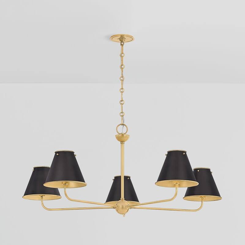 Hudson Valley Lighting MDS2000 Burghley 5 Light 43" Wide Chandelier