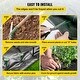 preview thumbnail 9 of 23, VEVOR Premium Weed Barrier Fabric Heavy Duty Woven Weed Control Fabric High Permeability Good for Flower Bed Polyethylene Cover