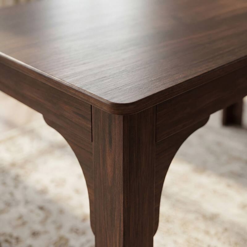 68.9" Working Desk Wood Dining Table with 6 Drawers Kitchen Table Rectangular Writing Table