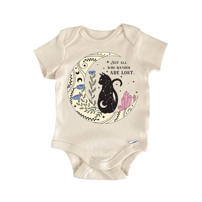 Adventure Wander Are Lost Magic Mystical - Baby Boy Girl Clothes Bodysuit Funny Cute - White - 3-6M