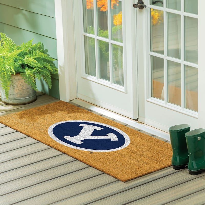 Brigham Young University Full Color Indoor/Outdoor Coir Mat - 60" x 24"