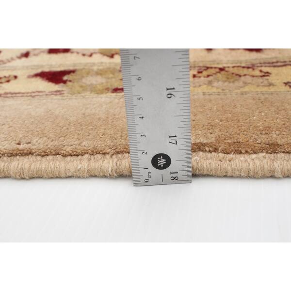 ECARPETGALLERY Hand-knotted Chobi Finest Beige Wool Rug - 10'1 x 13'1 ...