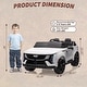 preview thumbnail 37 of 38, 24V Ride On Car, Licensed Battery Powered Electric Vehicle w/Remote Control
