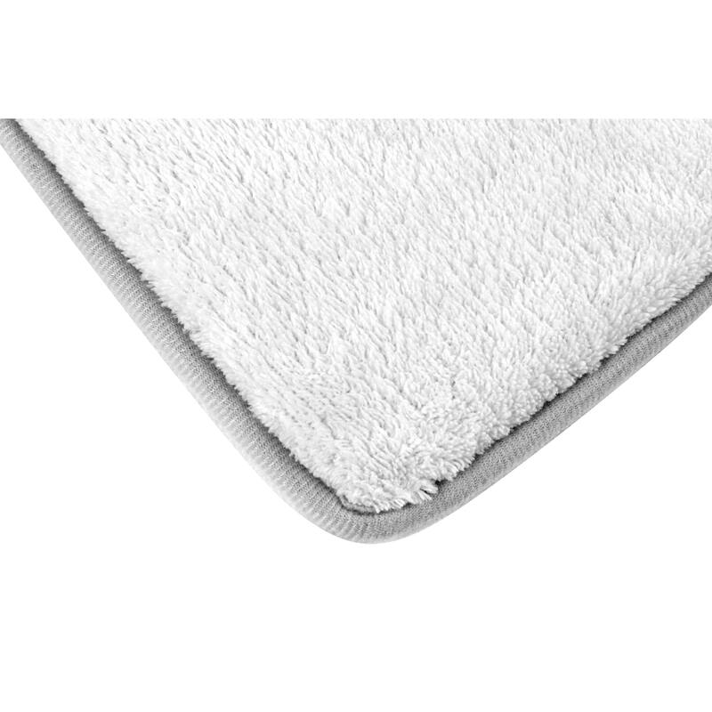 FABBRICA HOME Ultra-Soft Extra-Thick Memory Foam Bath Mat 17 in x 24 in