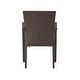 preview thumbnail 14 of 31, Davenport Outdoor 9 Piece Wood and Wicker Expandable Dining Set by Christopher Knight Home