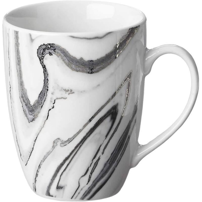 American Atelier Marble Coupe 16-Piece Dinnerware Set