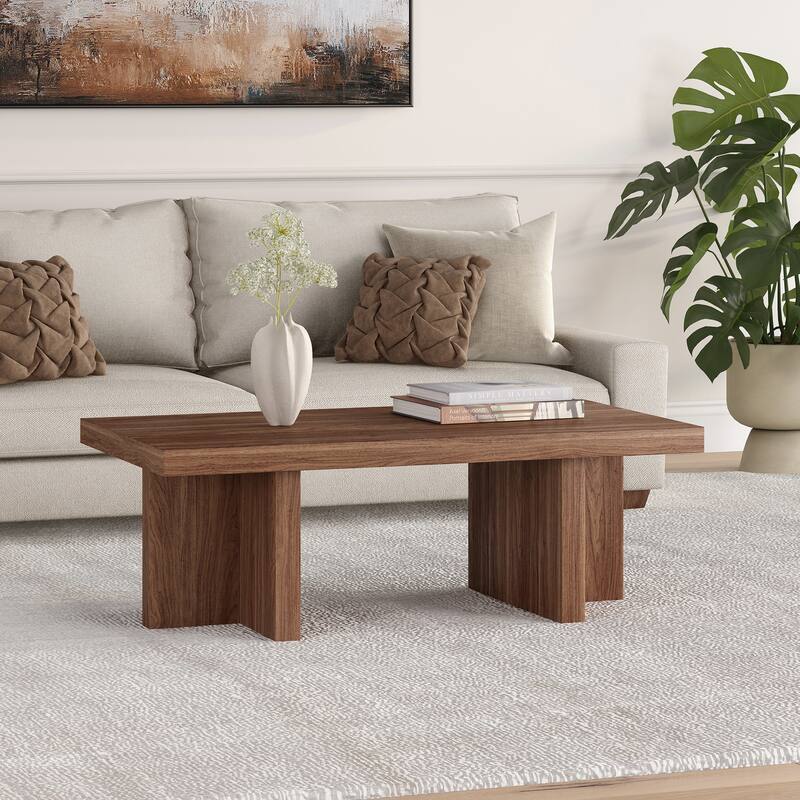 Dimitra 44" Wide Rectangular Coffee Table