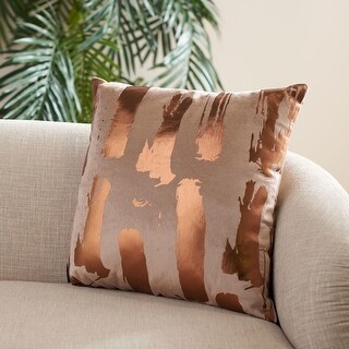 Hannia Decorative Throw Pillow (Potato Bronzing cushion pillow cover Indoors