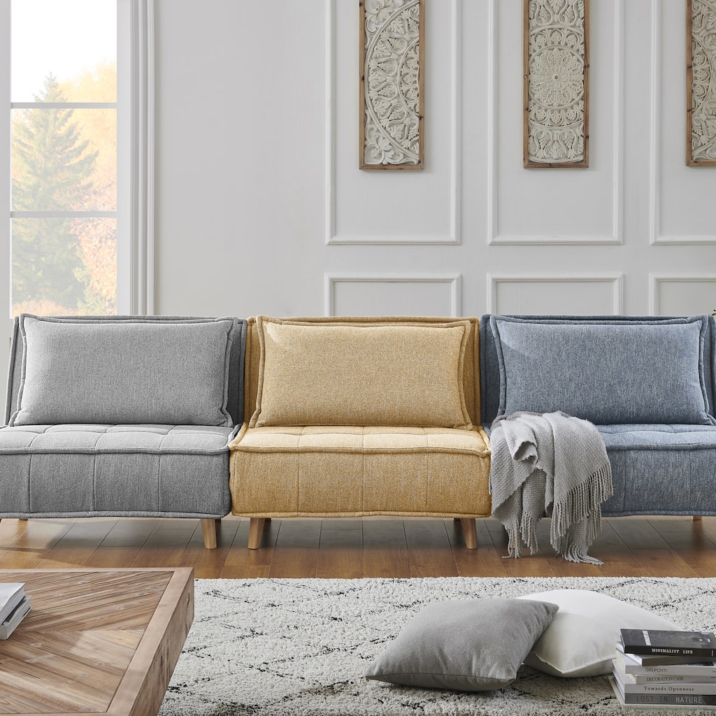 Art Leon Modern Modular Convertible Sofa Chair