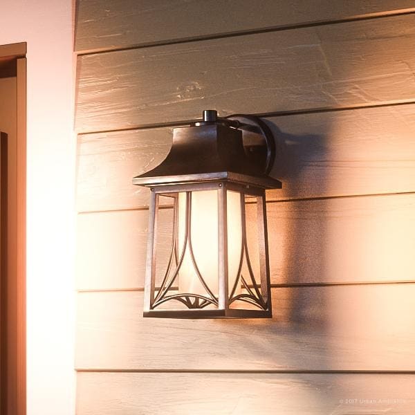 Luxury Asian Outdoor Wall Light 11 5 H X 6 W With Craftsman Luxury Asian Outdoor Wall Light 11 5 H X 6 W With Craftsman