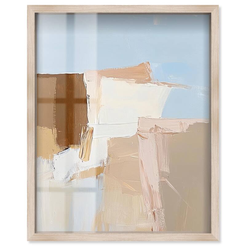 Earth and Ether Shadowbox by Art Remedy - Natural - 30" x 36"