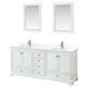 Option White, Chrome Trim, Giotto Quartz Top