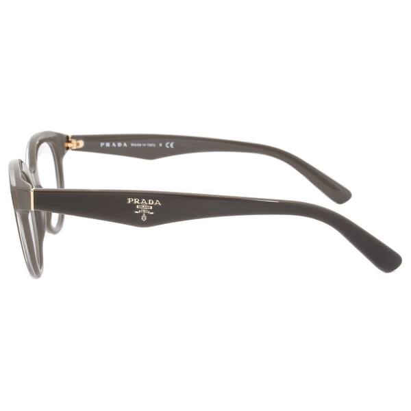 Shop Prada Pr11rv Uam1o1 Cat Eye Opal Brown Eyeglass Frames 50mm X 17mm X 140mm Overstock 19622341