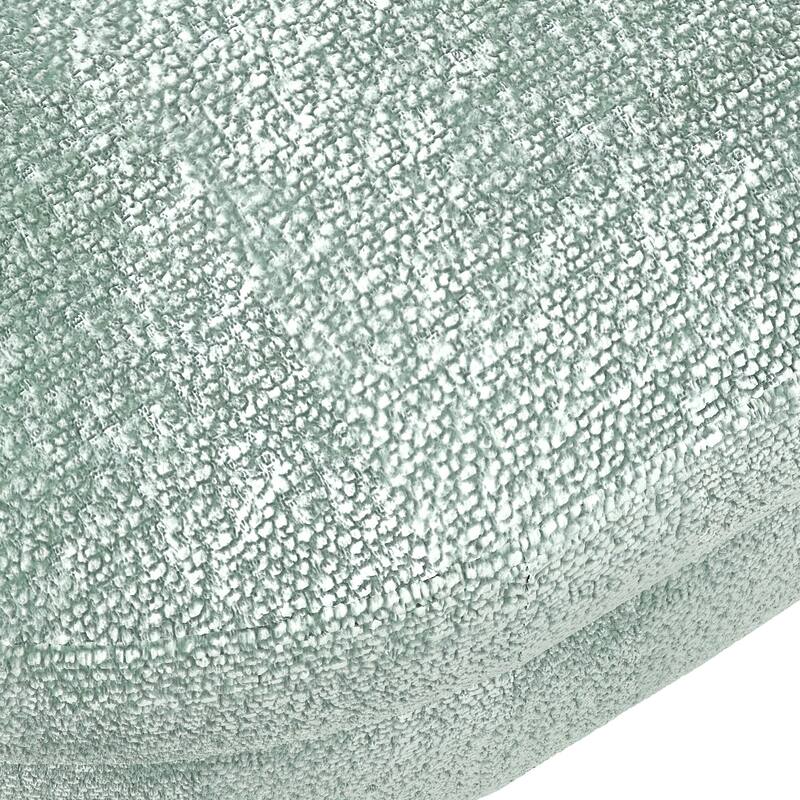 Upholstered Bench with Rubberwood Legs Entry Ottoman Seat, Exquisite Storage Stool Decorative Stool with Flipping Lid