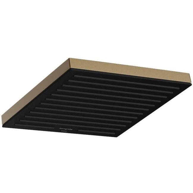 Hansgrohe 24332 Pulsify E 1.75 GPM Single Function Rain Shower Head - Brushed Bronze