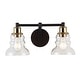 preview thumbnail 43 of 67, Modernist Vintage Metal/Glass Industrial Rustic LED Vanity, by JONATHAN Y