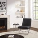 preview thumbnail 11 of 36, Art Leon Retro Armless PU Leather Chair