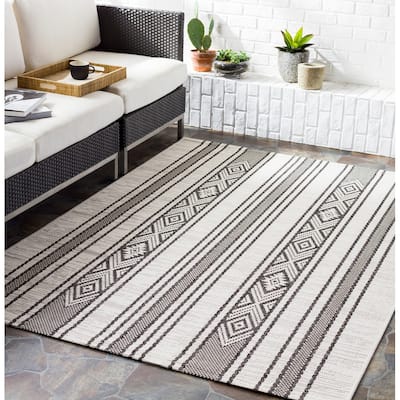 Livabliss Tansy Indoor/ Outdoor Nordic Stripe Area Rug